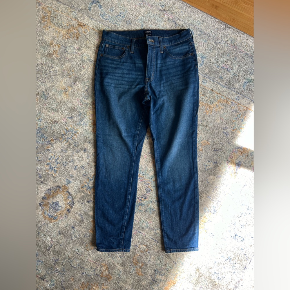 J Crew 9inch high waist skinny jeans